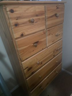 IKEA light brown dresser