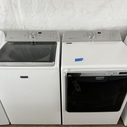 Maytag Washer&dryer Large Capacity Set   60 day warranty/ Located at:📍5415 Carmack Rd Tampa Fl 33610📍