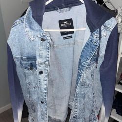 Hollister Denim Jacket Large