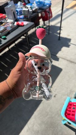 Starbucks cup bear