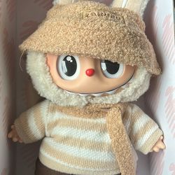 LABUBU Happy Doll bunny ears cozy outfit