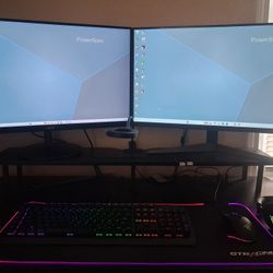 Gaming Monitors, Keyboard, Mouse And Headset 