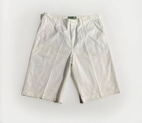 Y2K Anchor Blue Chino Shorts White Size 34 Waist