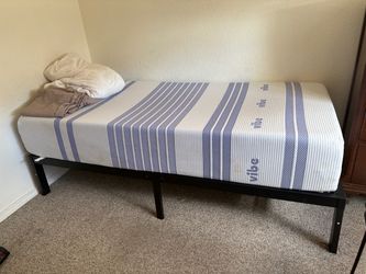 XL Twin Memory Foam  Mattress/Frame