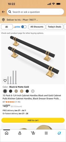 Cabinet handles