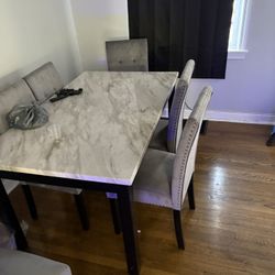 Table With 6 Chairs