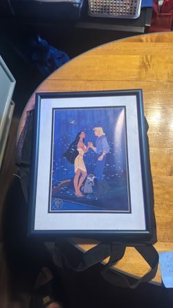 1995 Pocahontas Frame Exclusive Commemorative Lithography $60