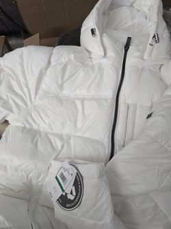 White Michael Kors puffer