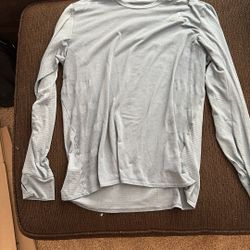 Light Blue Workout Shirt