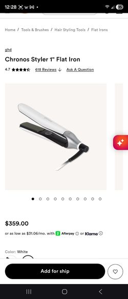 Ghd flat iron