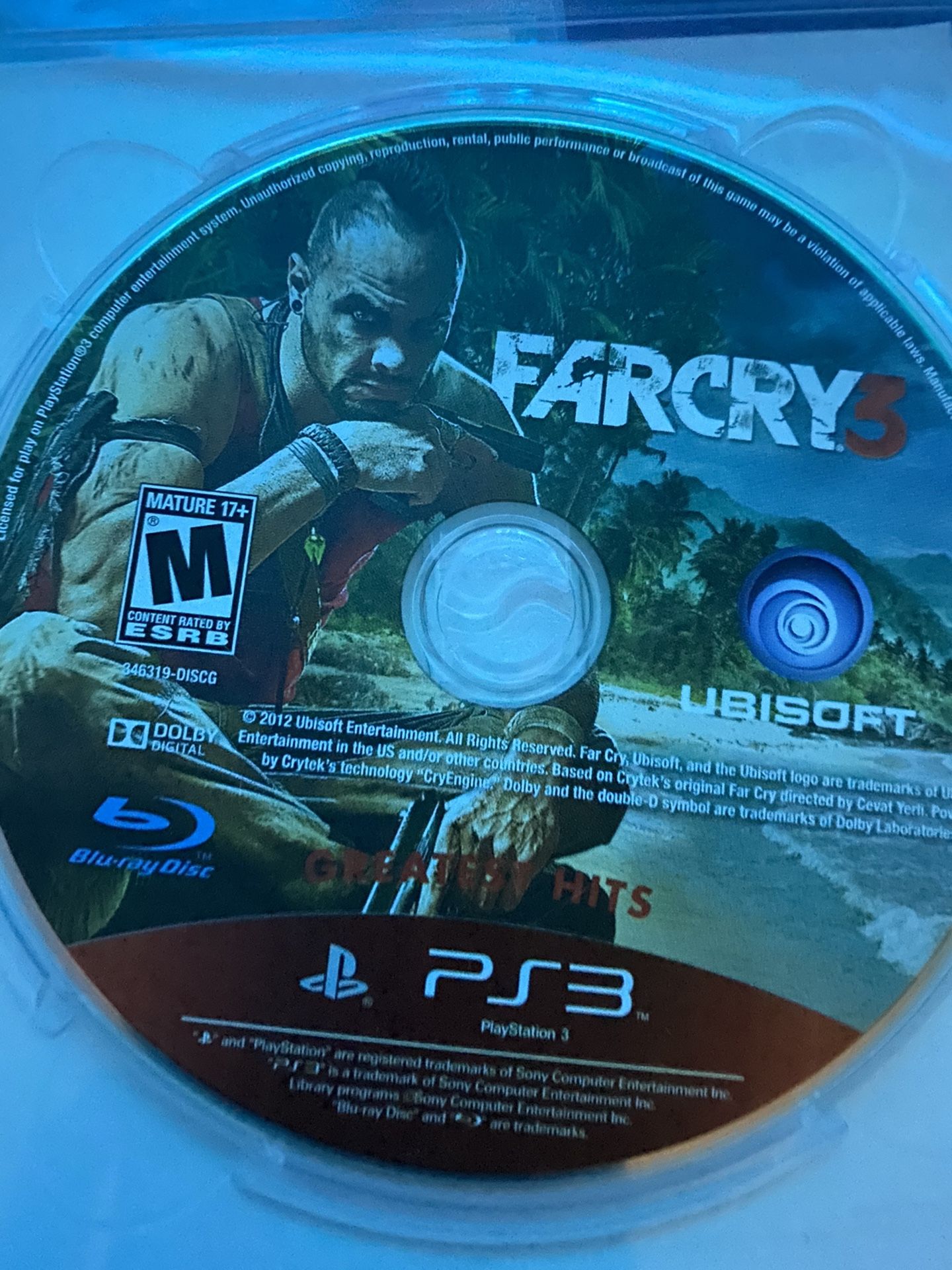 Farcry 3 PS3 Game