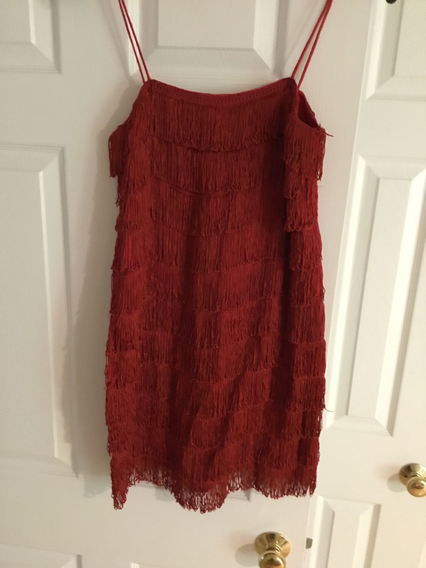 Silk lined flapper dress... 1960s size 6