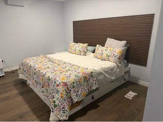 King Bali King Size Storage Platform Bed
