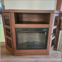 TV Stand With Fireplace / Heater 