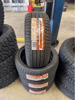 215/40/18 Arroyo HT 4 New Tires Installed included