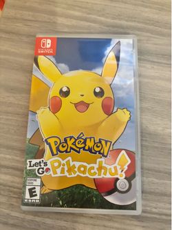 Pokemon Let's Go Pikachu