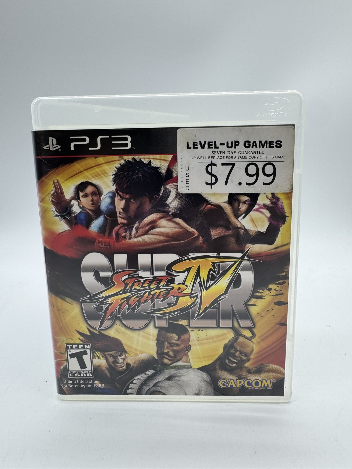 Super Street Fighter IV 4 (Sony PlayStation 3, PS3 2010) No Manual Tested Works