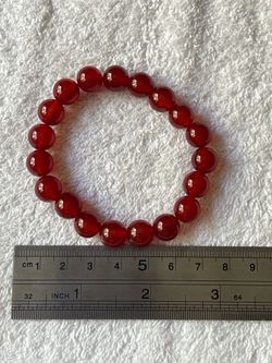 Red Agate bracelet
