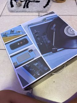Vinyl Records + Crosley Cruiser Plus RecordPlayer (read description)
