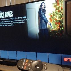 55 In Smart TV Legs And Remote