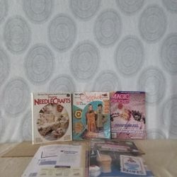 Magic Crochet Decorative Afghans Book Crotchet Magazine Better Homes And Gardens Treasury Needle Crafts Chef Choice Handy Helper Counterin
