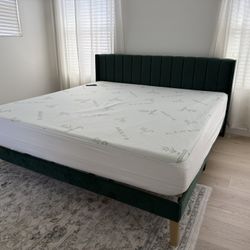 King Size Bed & Mattress
