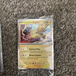 Team Rockets Zapados #70 Gamestop Stamed