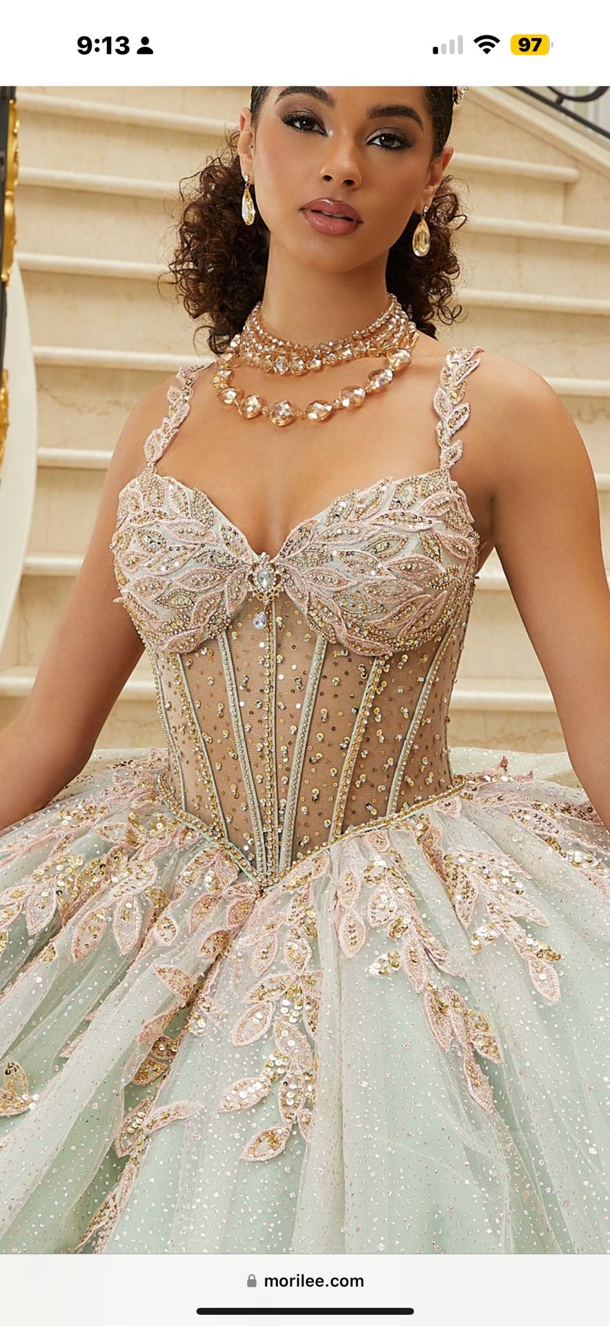 Mori Lee Quinceañera Dress For Sale