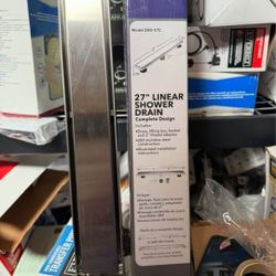 Mediterraneo 27" Linear Shower Drain