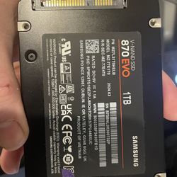 SSD Hard Drive 1TB 