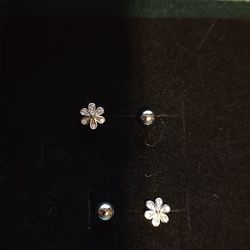 Flower Belly Button Rings