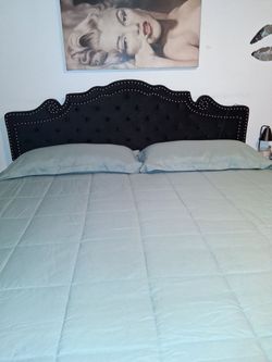 King size sage comforter with shams