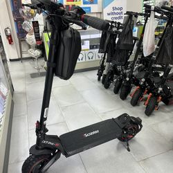 iScooter iX7 Pro Electric Scooter 38MPH! Finance For $50 Down Payment!!