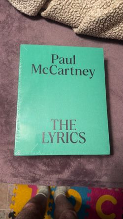 Paul McCartney The Lyrics.  Factory Sealed