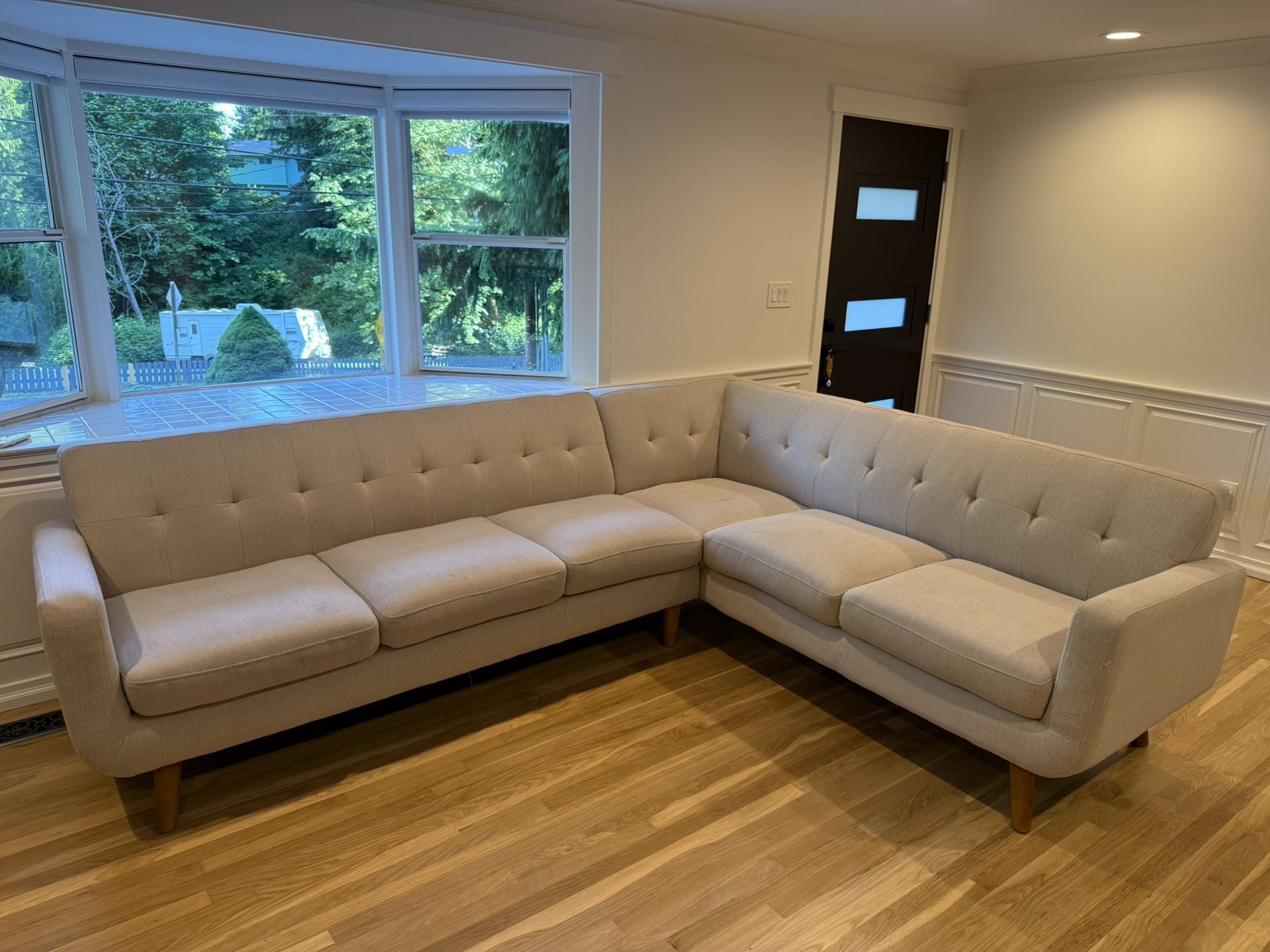 Beige Sectional Sofa Beige L Shaped