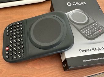 Clicks power keyboard
