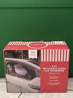 Inflatable Santa Car Passenger 