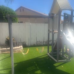 Jack and June swing set