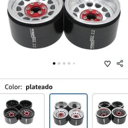 4 HOBBYSOUL Adjustable Beadlock Wheels With 4 Offsets 2.2