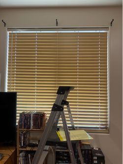 Seven Levolor 2” Wood Blinds