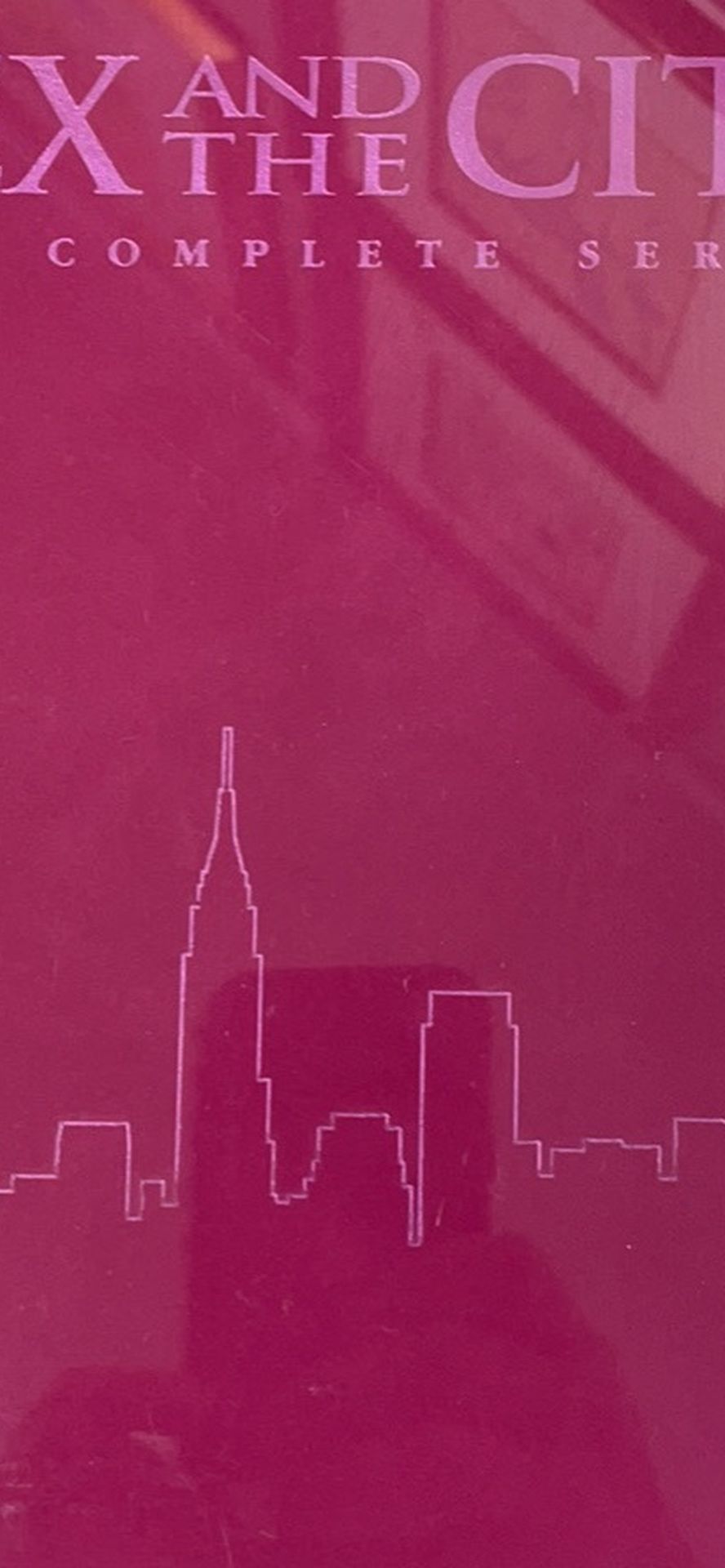 The complete DVD series of Sex and the City