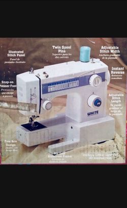 White 1418 Heavy Duty Portable Sewing Machine