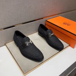 Hermes Men’s Leather Shoes With Box 2026 New 