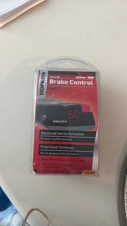 Hopkins Agility Trailer Brake Control
