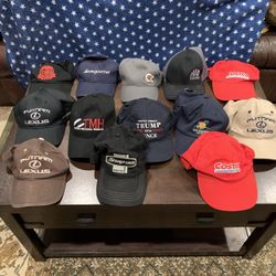 Cap. Quantity: 13 pieces. Condition is good. Price: $5 all.