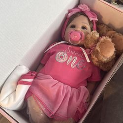 Aori Realistic Reborn Baby Doll Girls - 22 inches Real Life Newborn