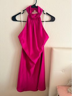 Hot pink Revolve Dress