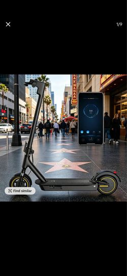 Brand new electric scooter with suspension