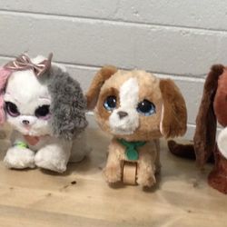 All Different Interactive Plush Pets! 5.00 Each
