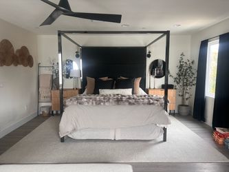 King bed frame